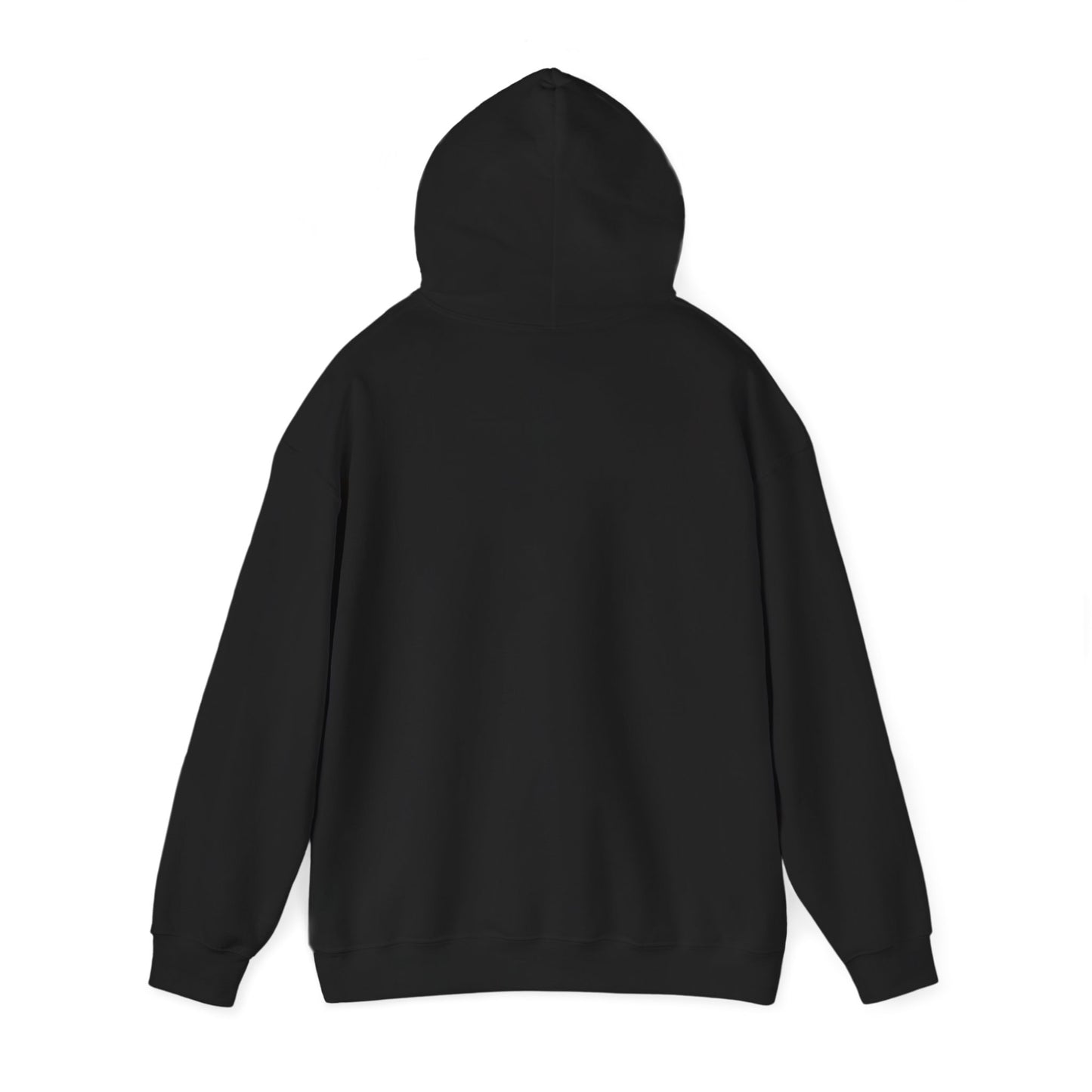 Never Give Up Hoodie — Motivational Black Sweatshirt